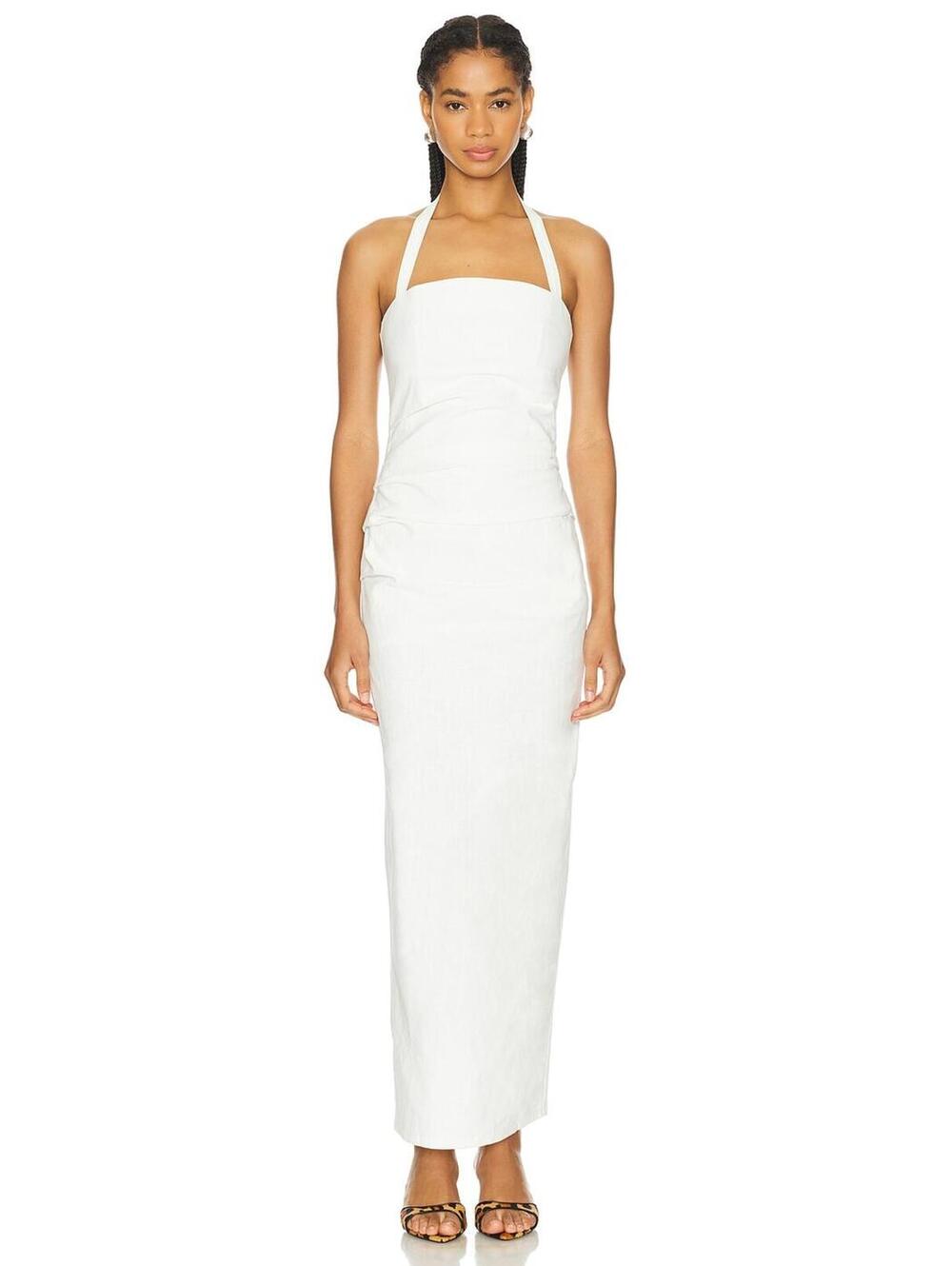 LIONESS 1999 Maxi Dress in Ivory